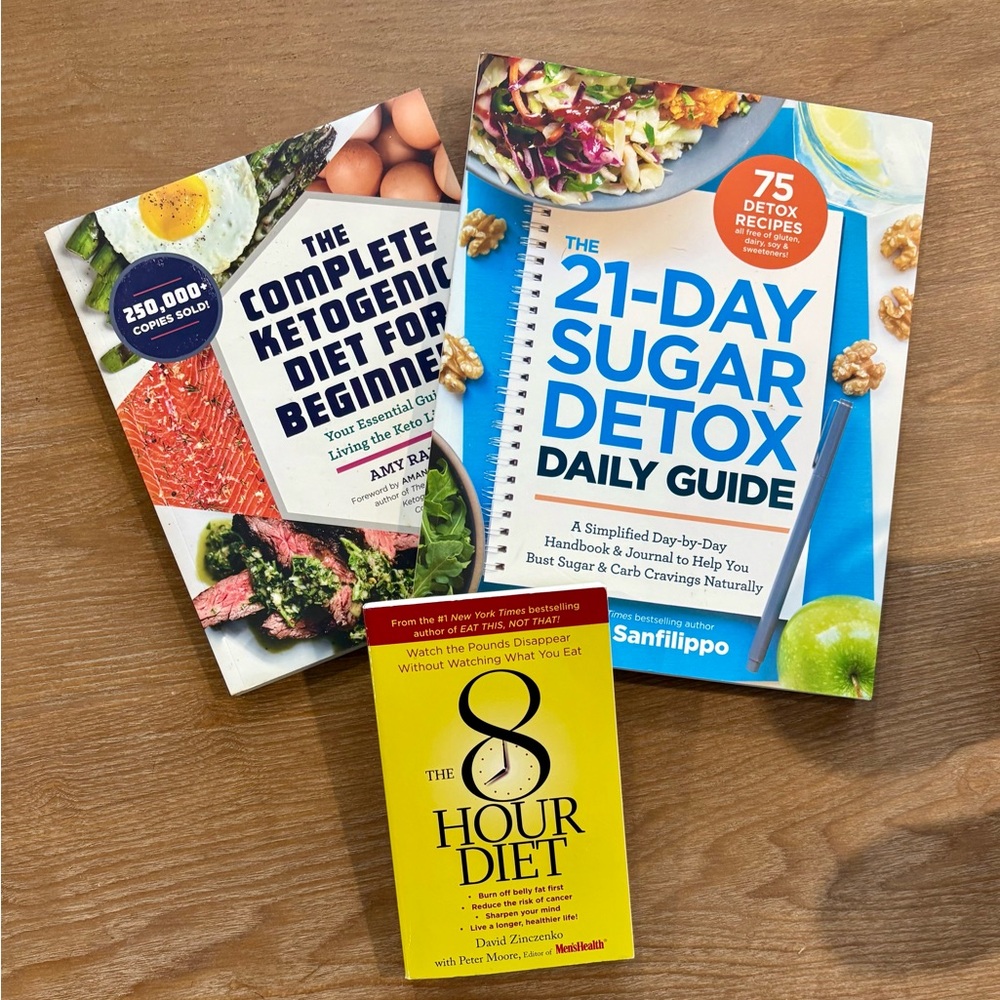 Set of Three Diet and Detox Books
